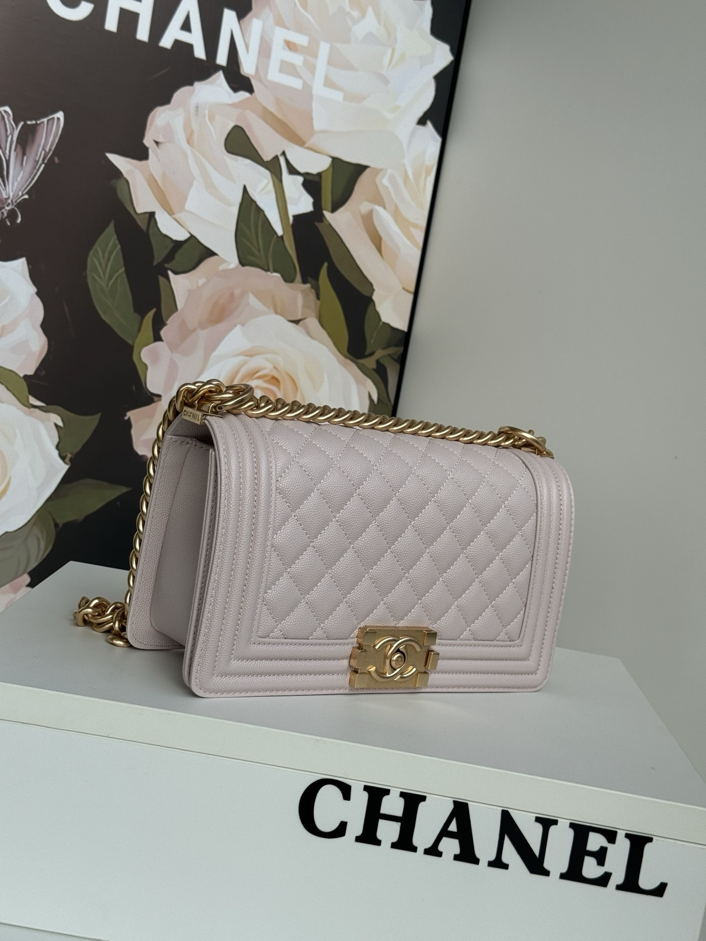 Ch*el Leroy medium bag 25cm