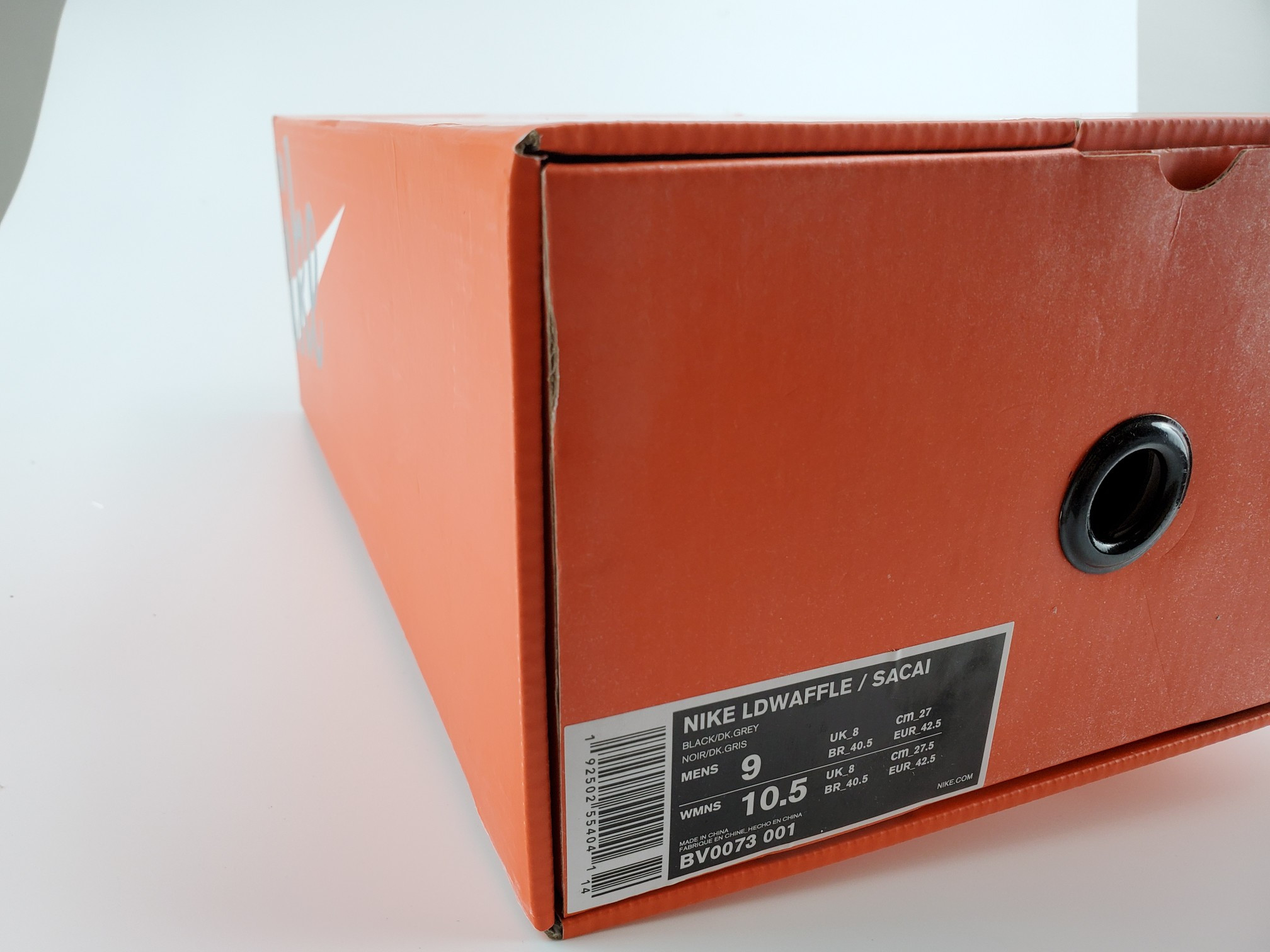 Nike LD Waffle Sacai Black Anthracite