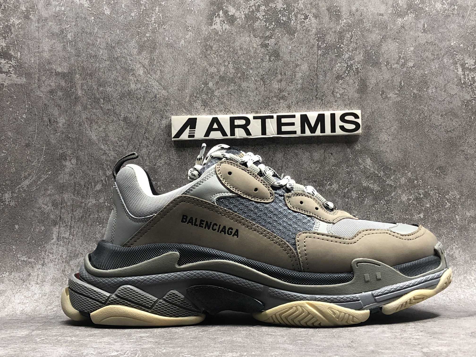Balenciga Triple S Split Black Grey
