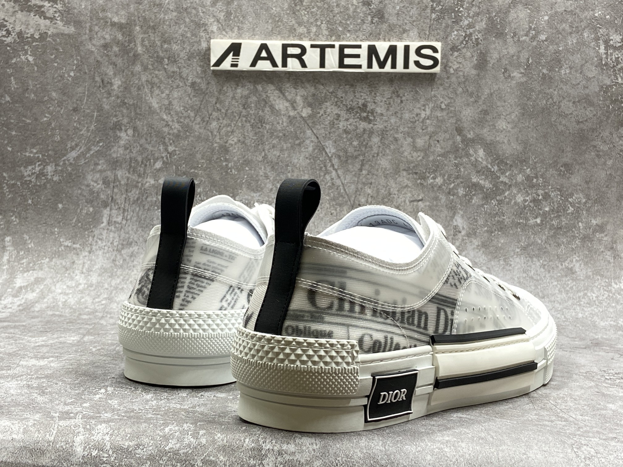 D*0r B23 Low Top Daniel Asham Newspaper