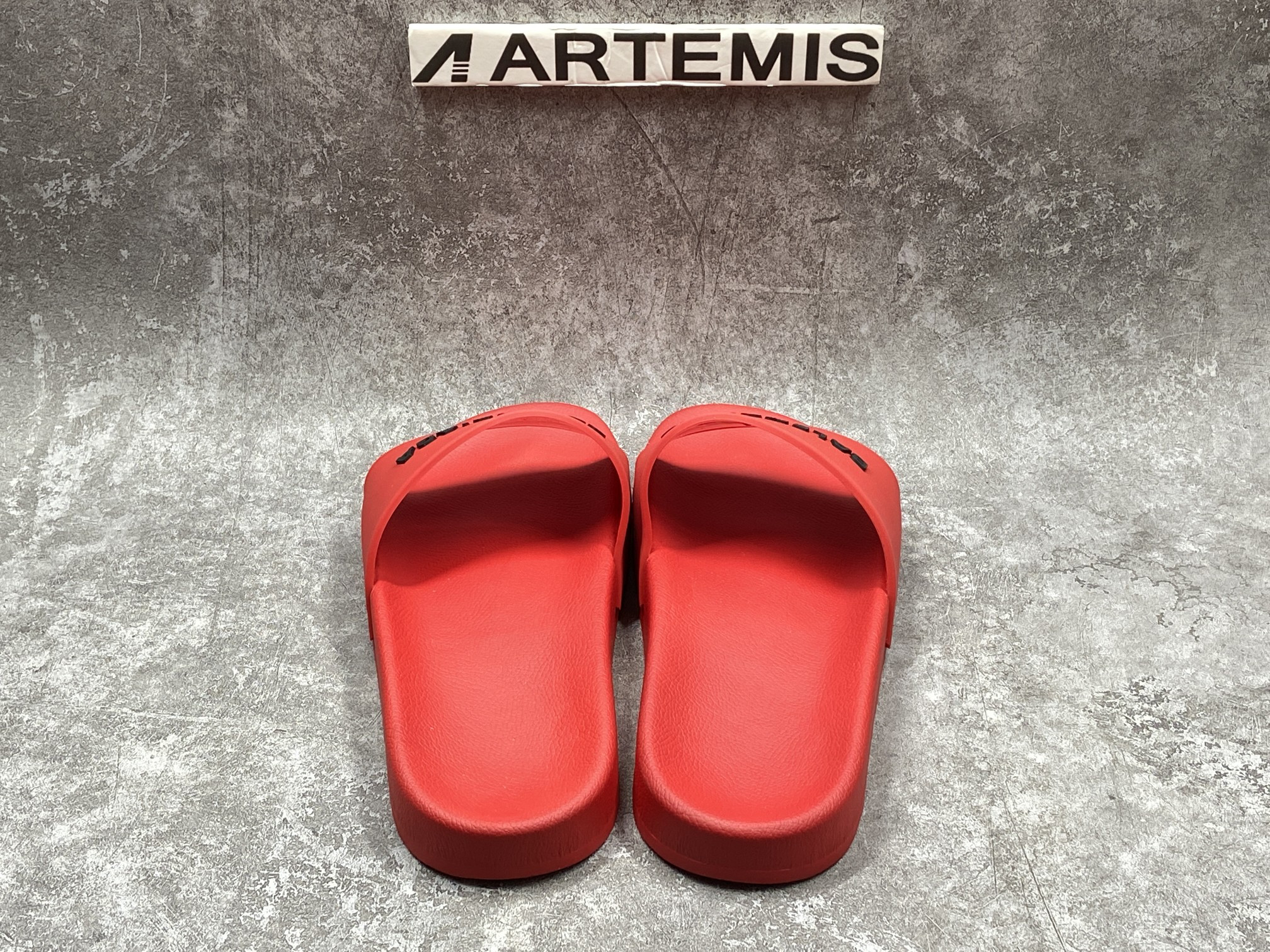 Balenciga Pool Slide Red
