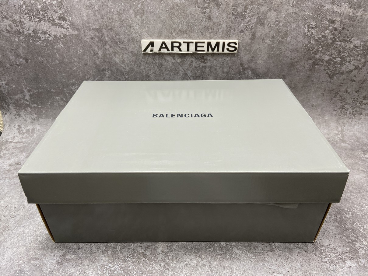 Balenciga Track Dark Grey Orange