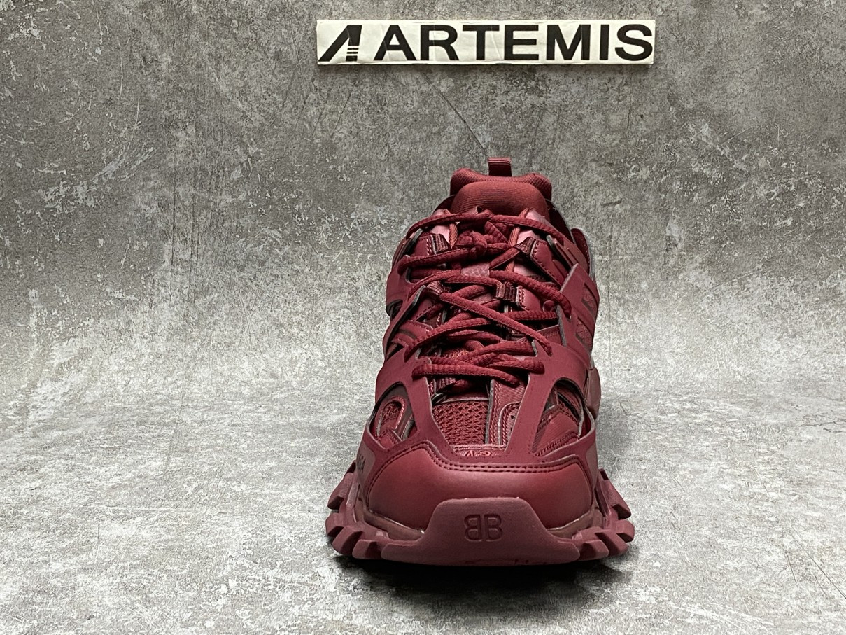 Balenciga Track Burgundy