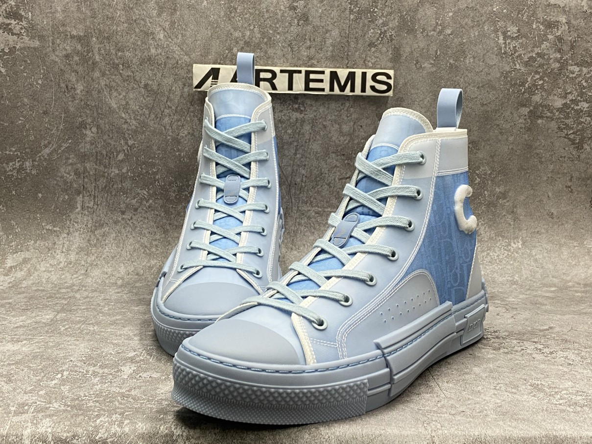 D*0r B23 High Top Daniel Arsham Light Blue