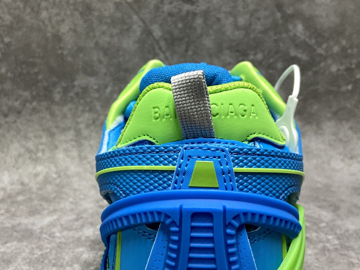 Balenciga Track Blue Green