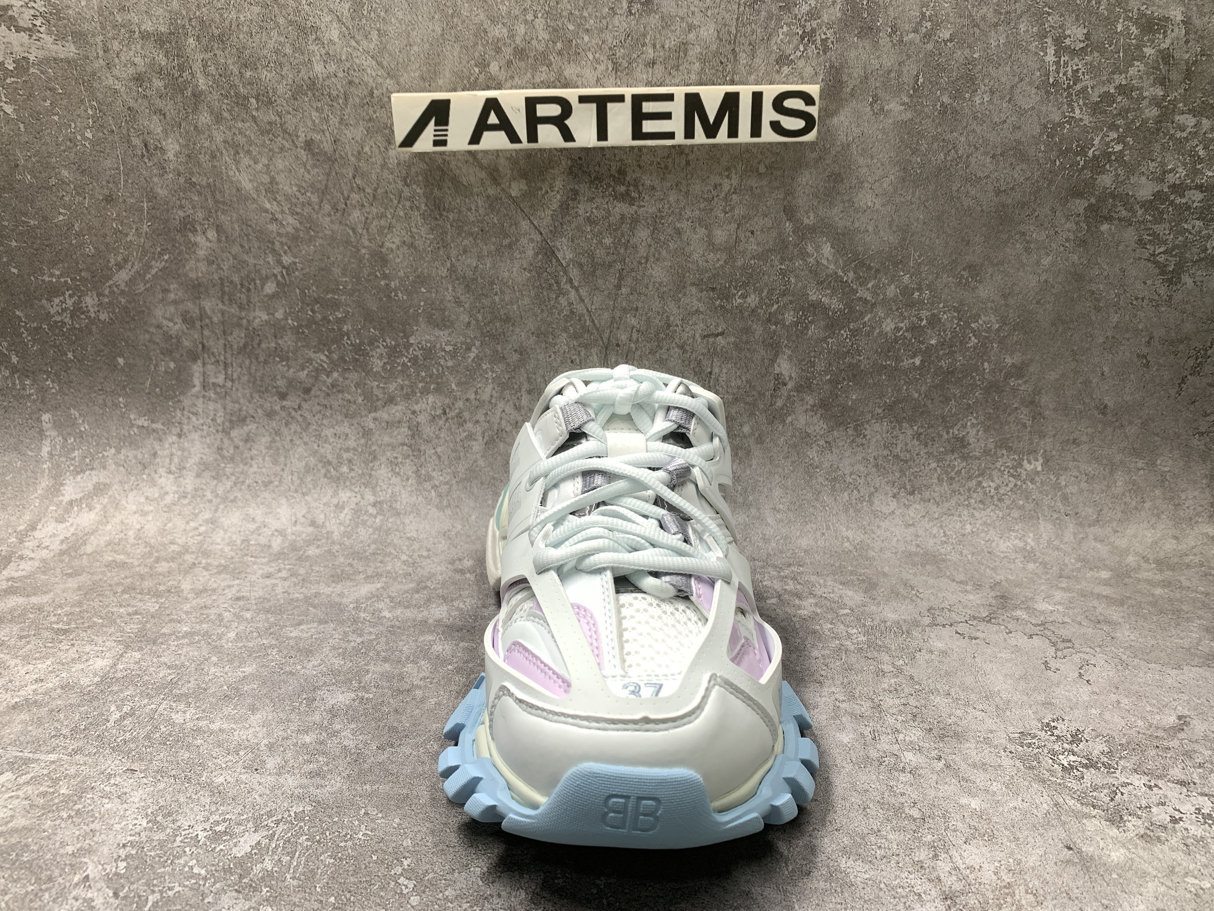 Balenciga Track Mule Pastel