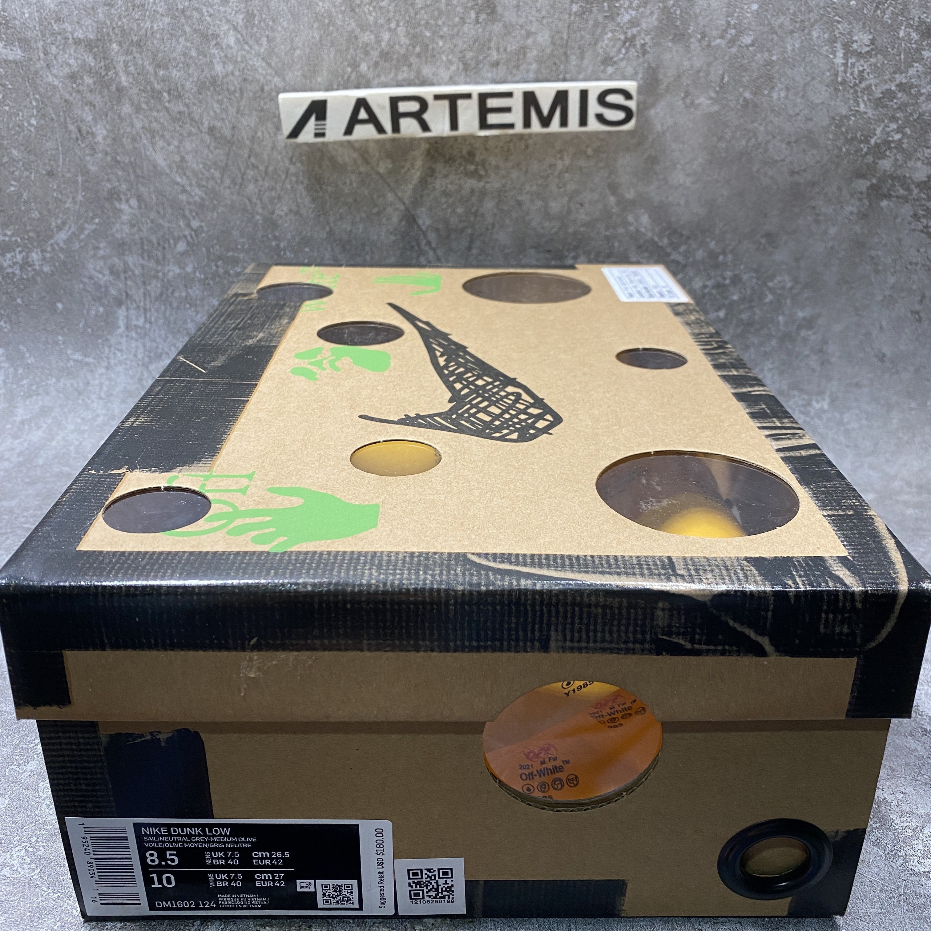 Nike Dunk Low Off-White Lot 22