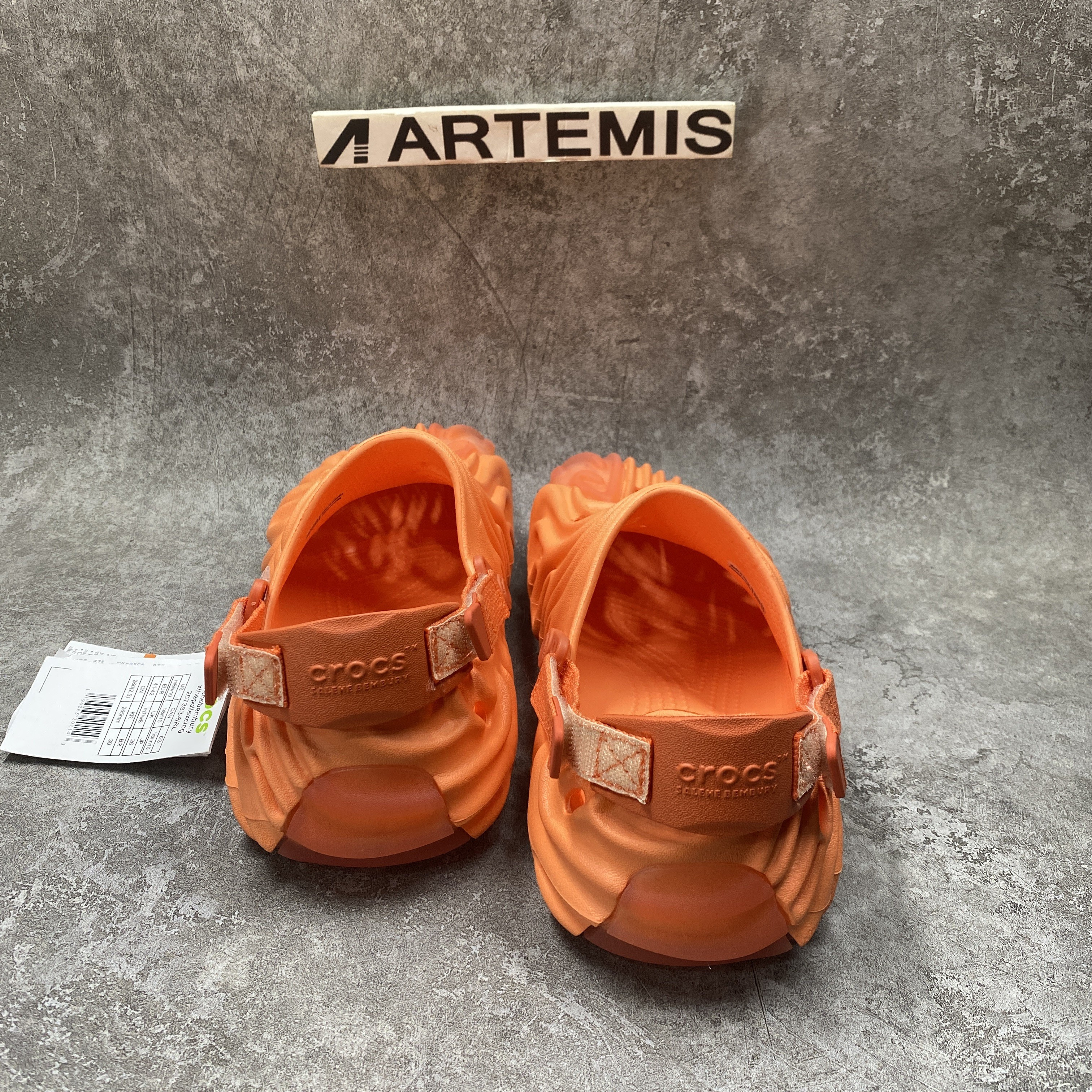 Cr*0*s Pollex Clog by Salehe Bembury Orange