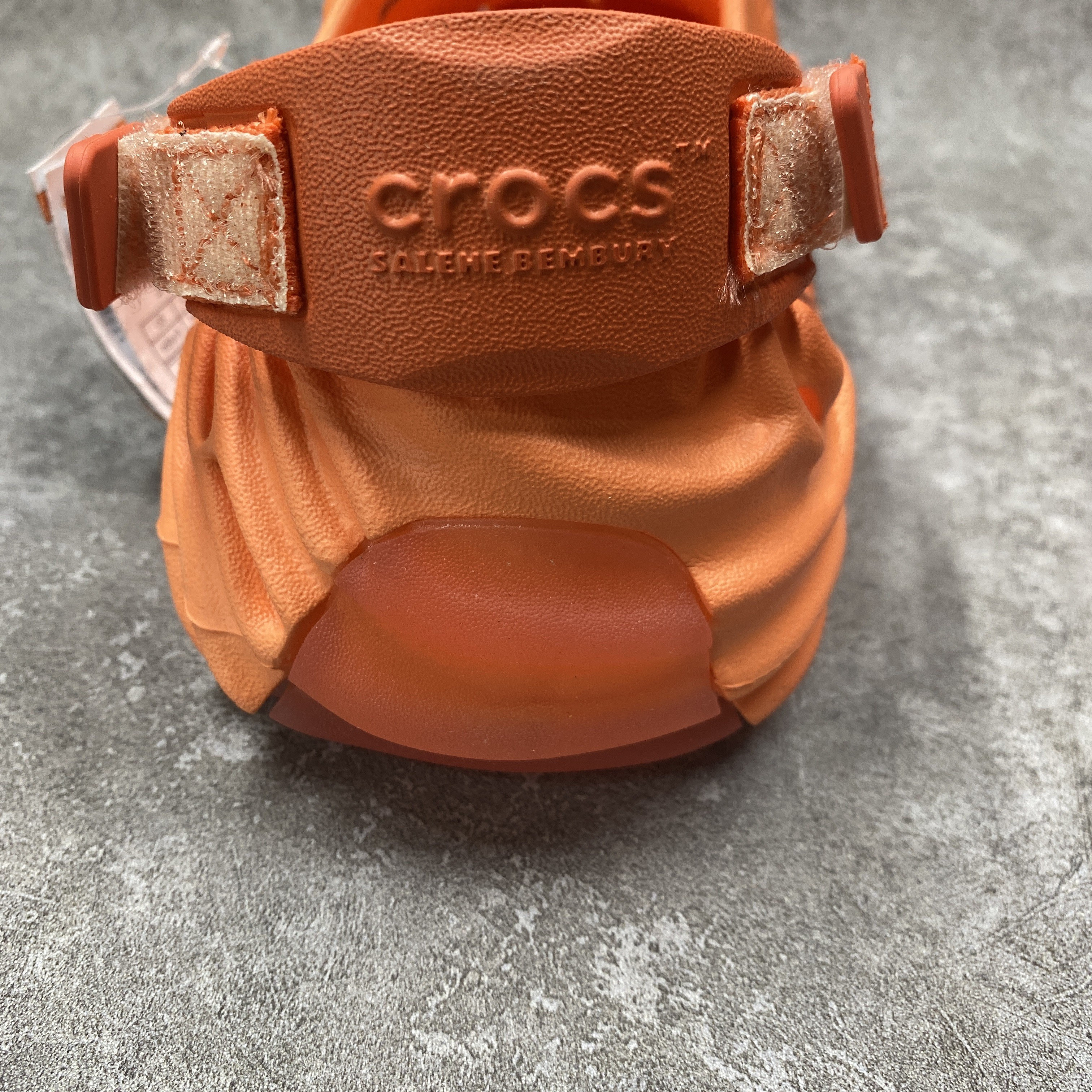 Cr*0*s Pollex Clog by Salehe Bembury Orange