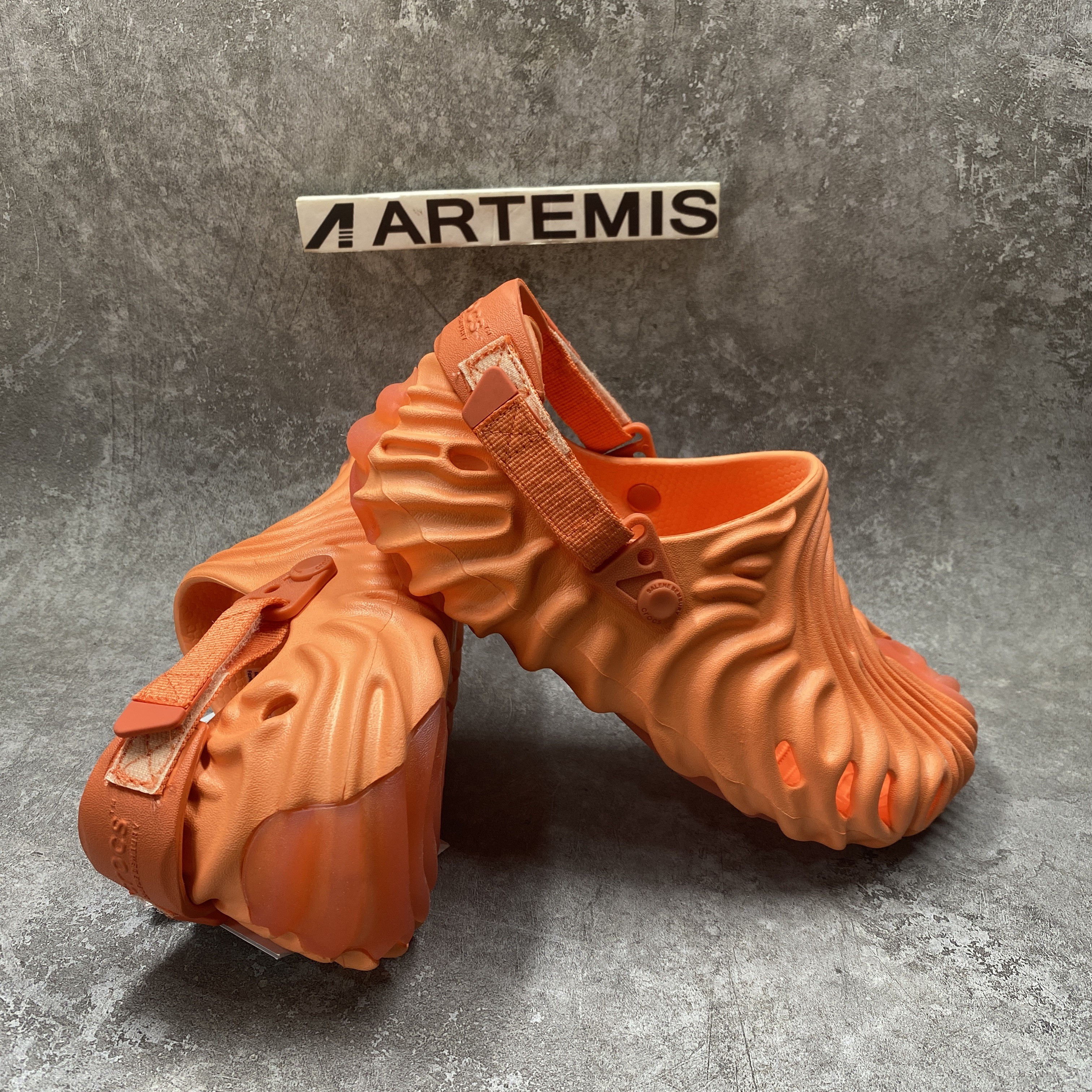Cr*0*s Pollex Clog by Salehe Bembury Orange