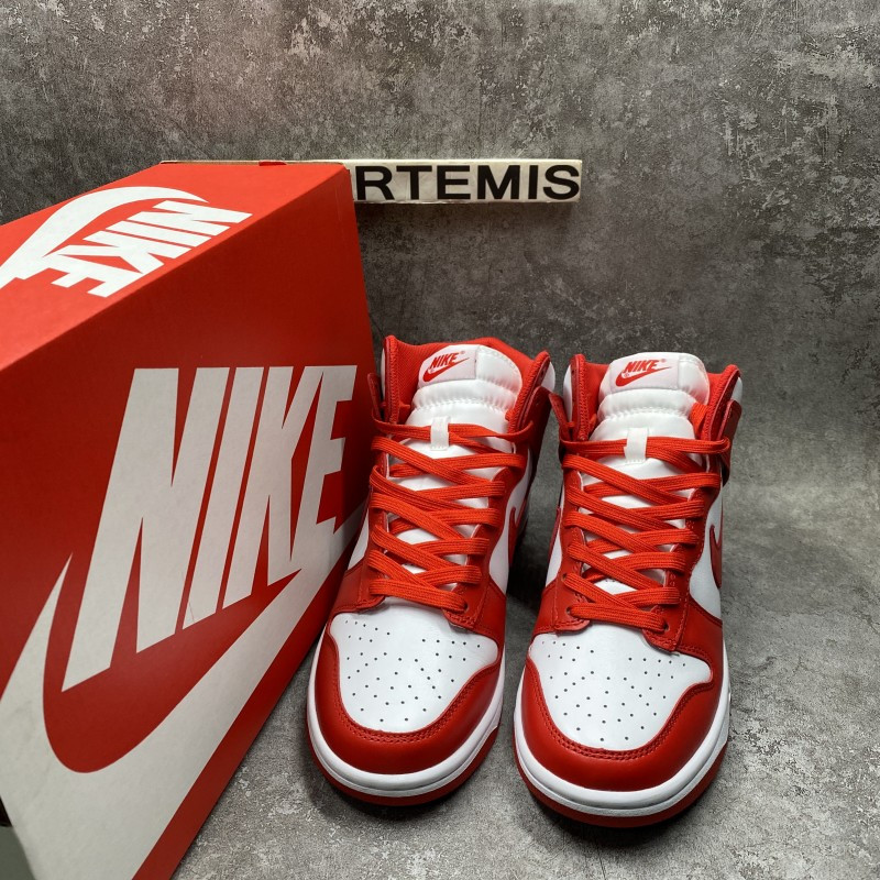 Nike Dunk High Championship White Red