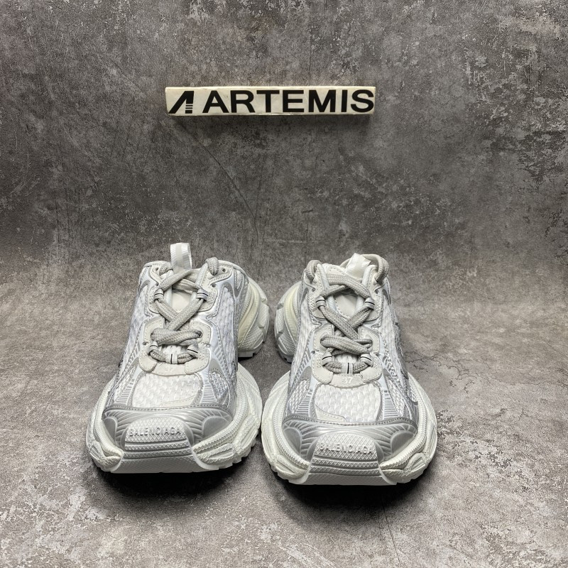 Ba*len*cia*ga 3XL Mule Sneakers in Silver