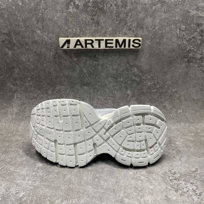 Ba*len*cia*ga 3XL Mule Sneakers in Silver