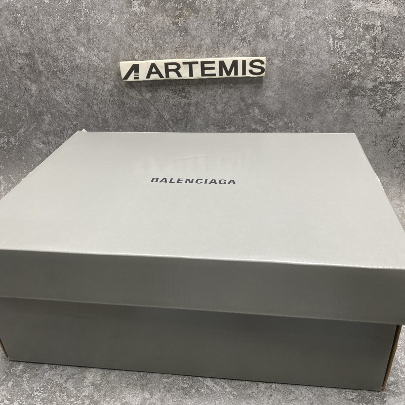 Balenciga  3xl Sneakers In Silver Green