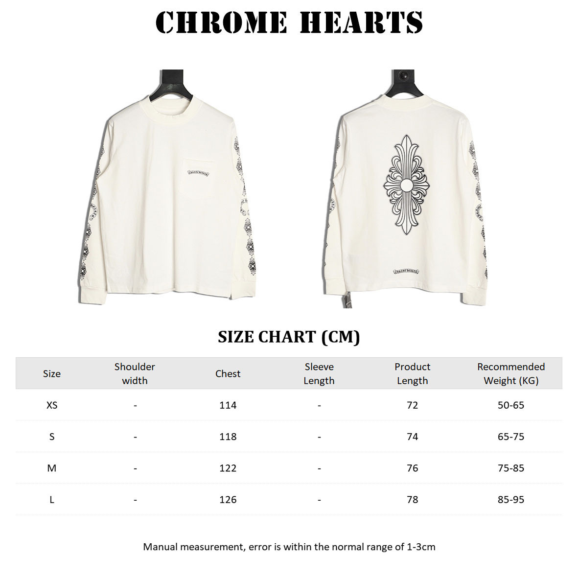 Ch**me He**ts Long-Sleeved T-shirt