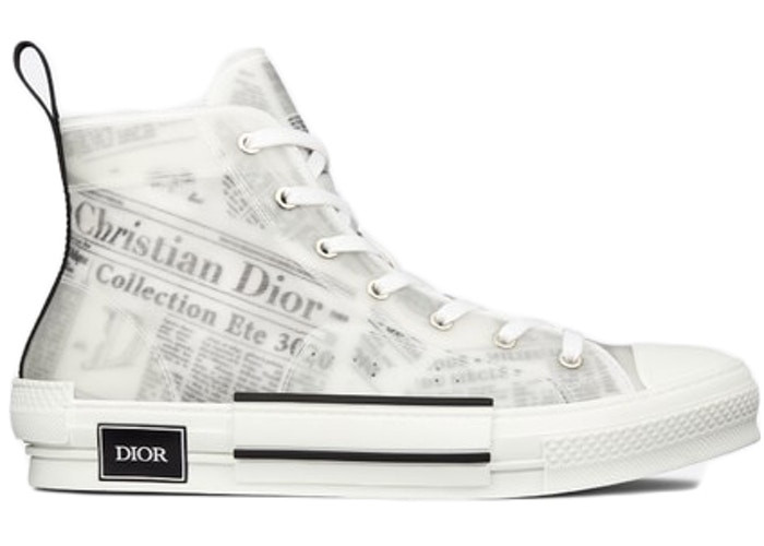 D*0r B23 High Top Daniel Asham Newspaper