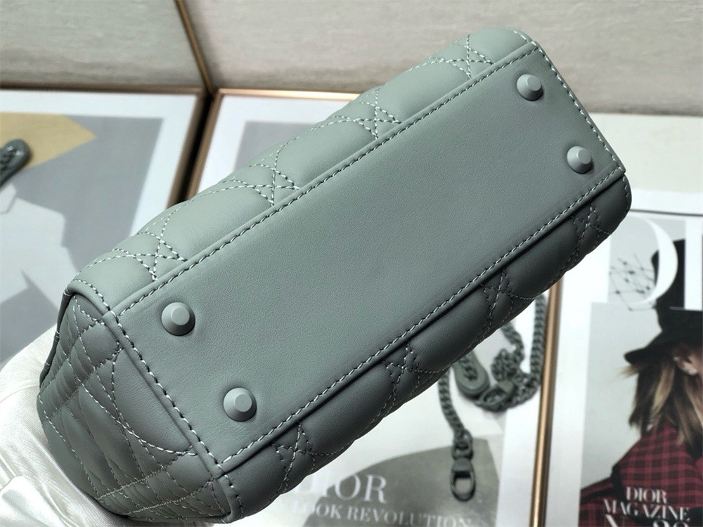 Mini Lady D*0r Bag 6.5 x 6 x 3 inches