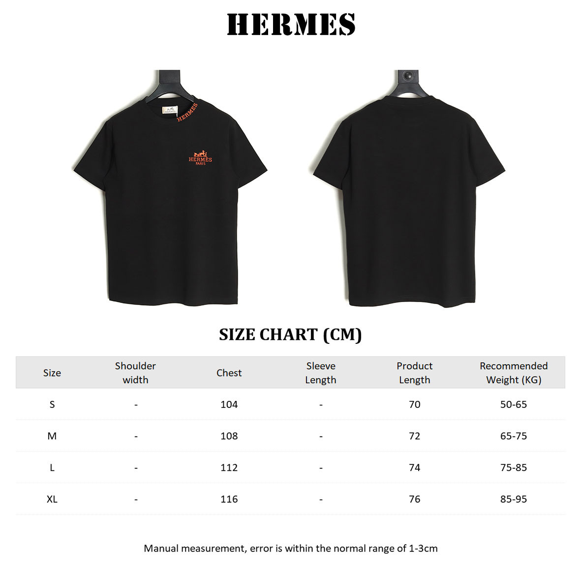 H**mes Short-sleeved T-shirt