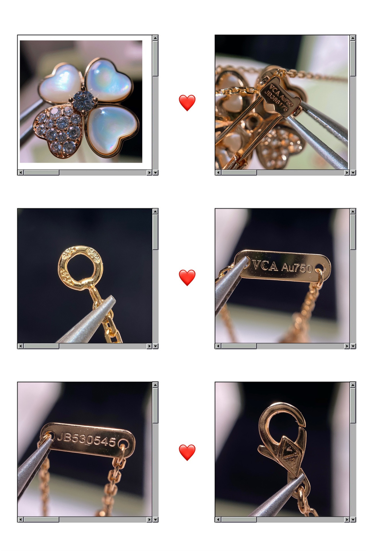 V*N CL*F & Arpels four-leaf clover necklace