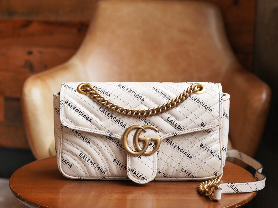 GG MARMONT 26CM G*u*i Ba*len*cia*ga