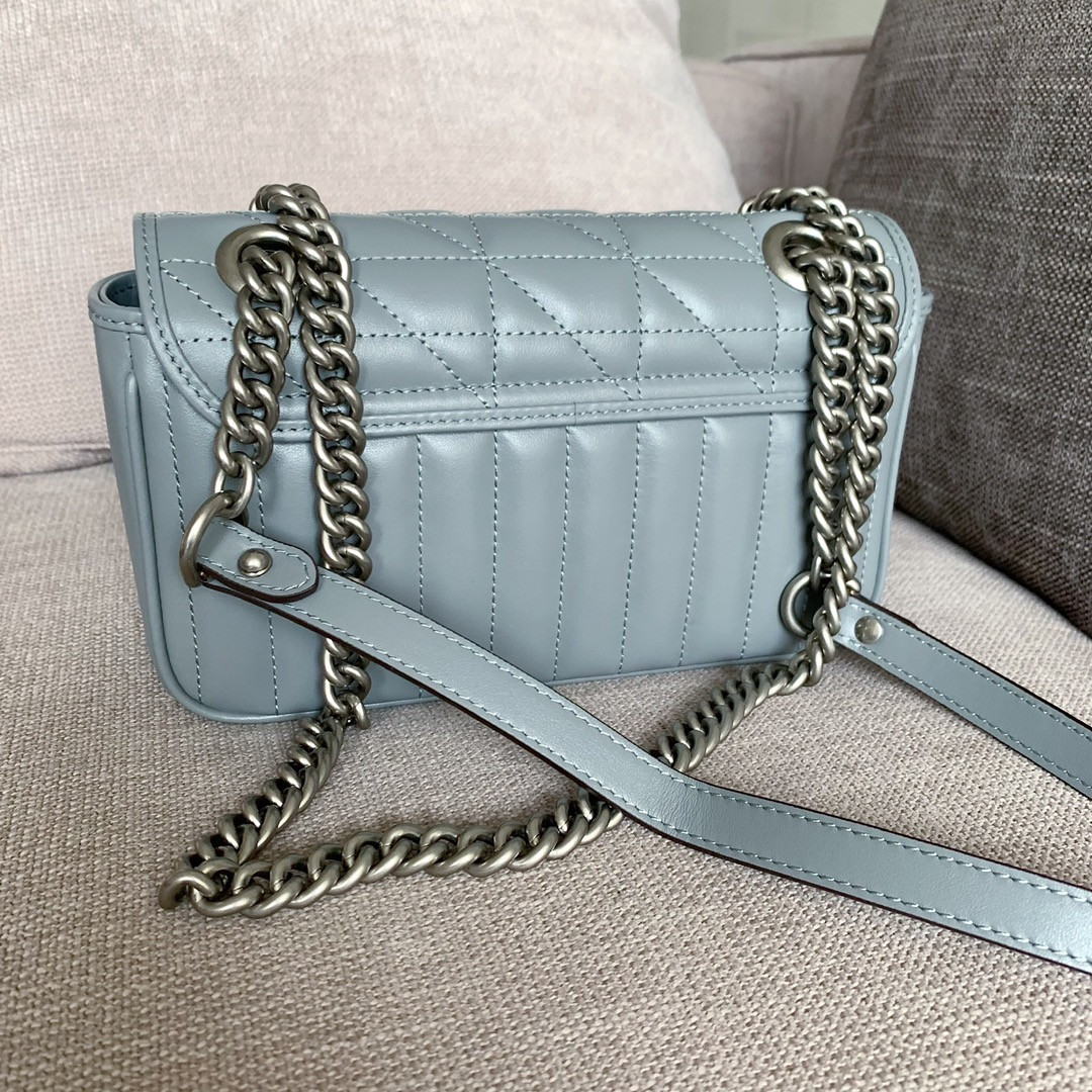 G*u*i GG Marmont mini shoulder bag 22cm