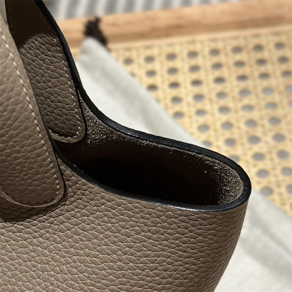 Hermès Picotin 18cm Trench coat gray without original box