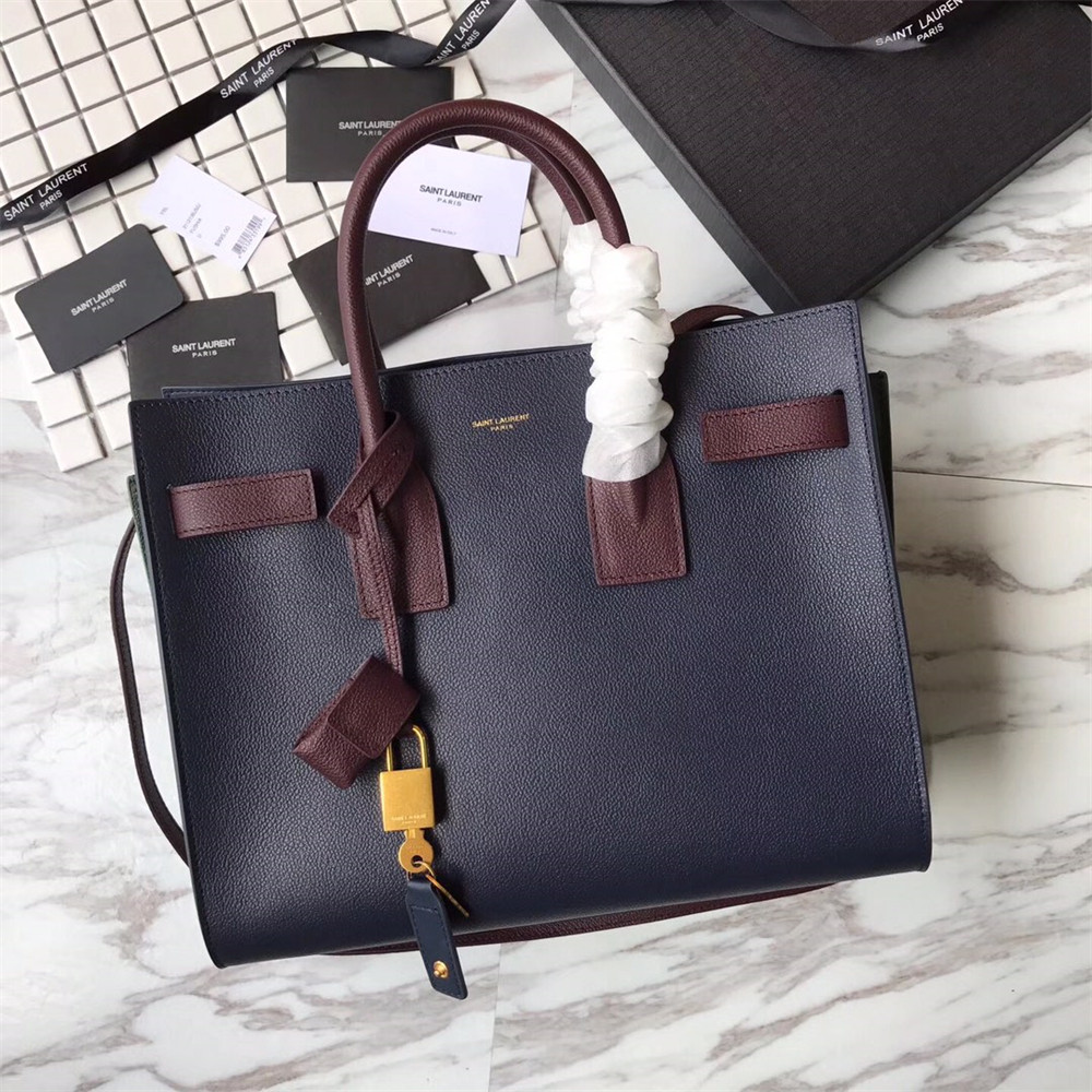 Y*L SAC DE JOUR SMALL IN GRAINED LEATHER