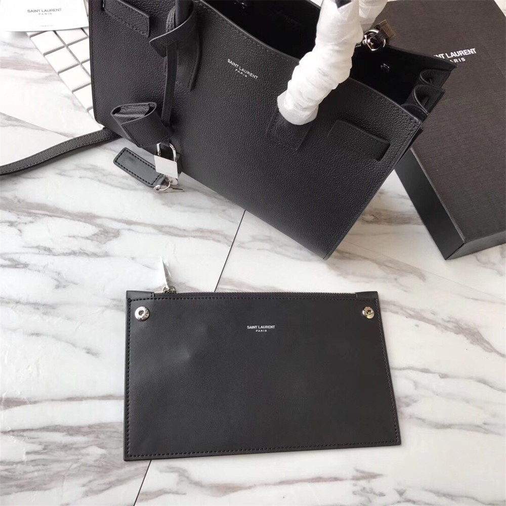 Y*L SAC DE JOUR BABY IN GRAINED LEATHER