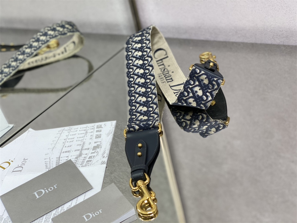 LARGE D*0r BOBBY BAG Light green Box Calfskin