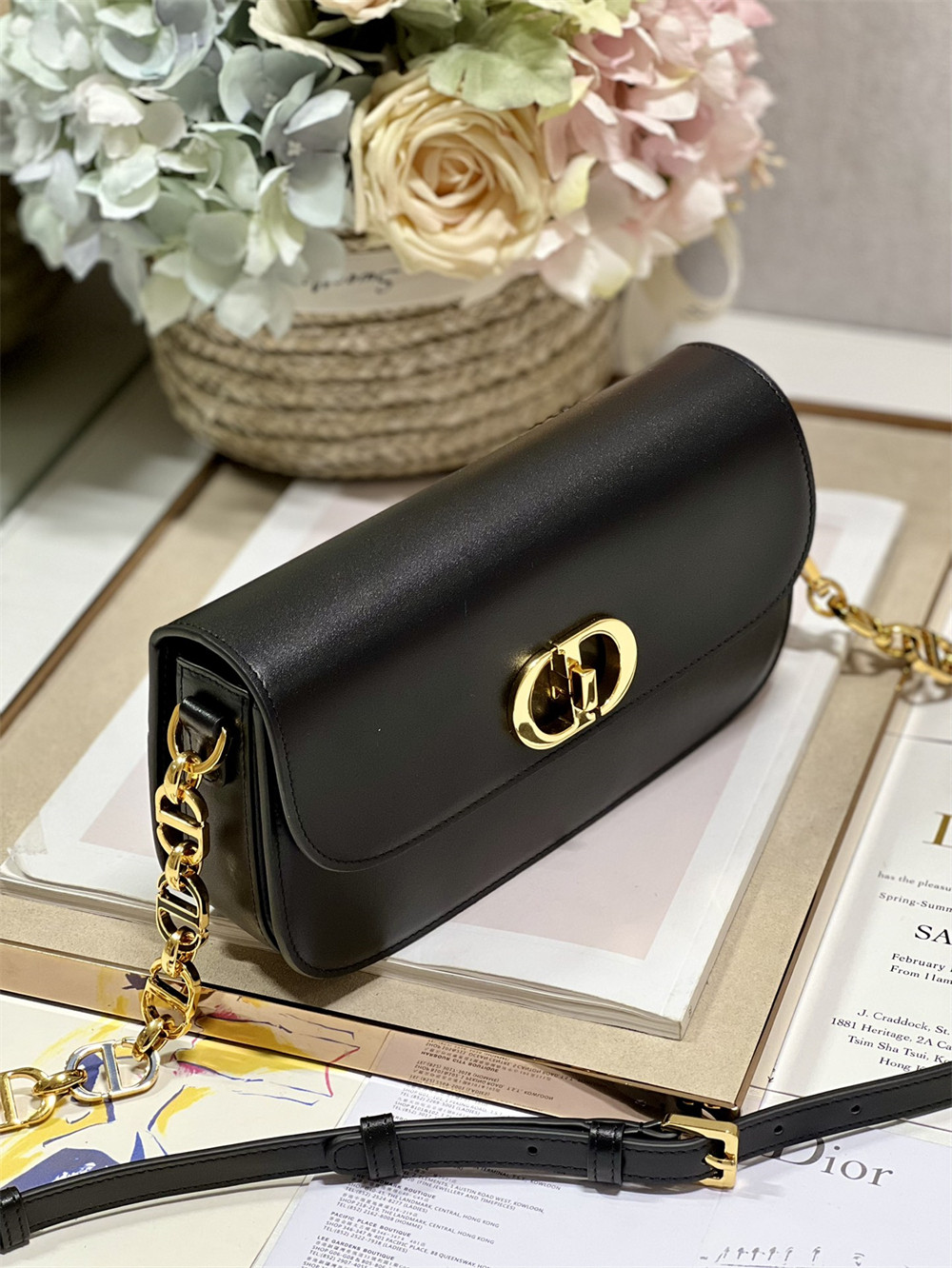 D*0r 30 Montaigne Avenue Black 22.5 x 12.5 x 6.5 cm