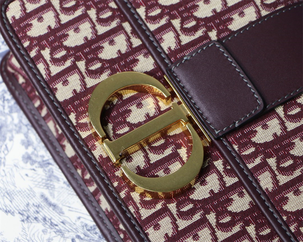 D*0r 30 MONTAIGNE CHAIN BAG ROSERED 24x18x8 cm