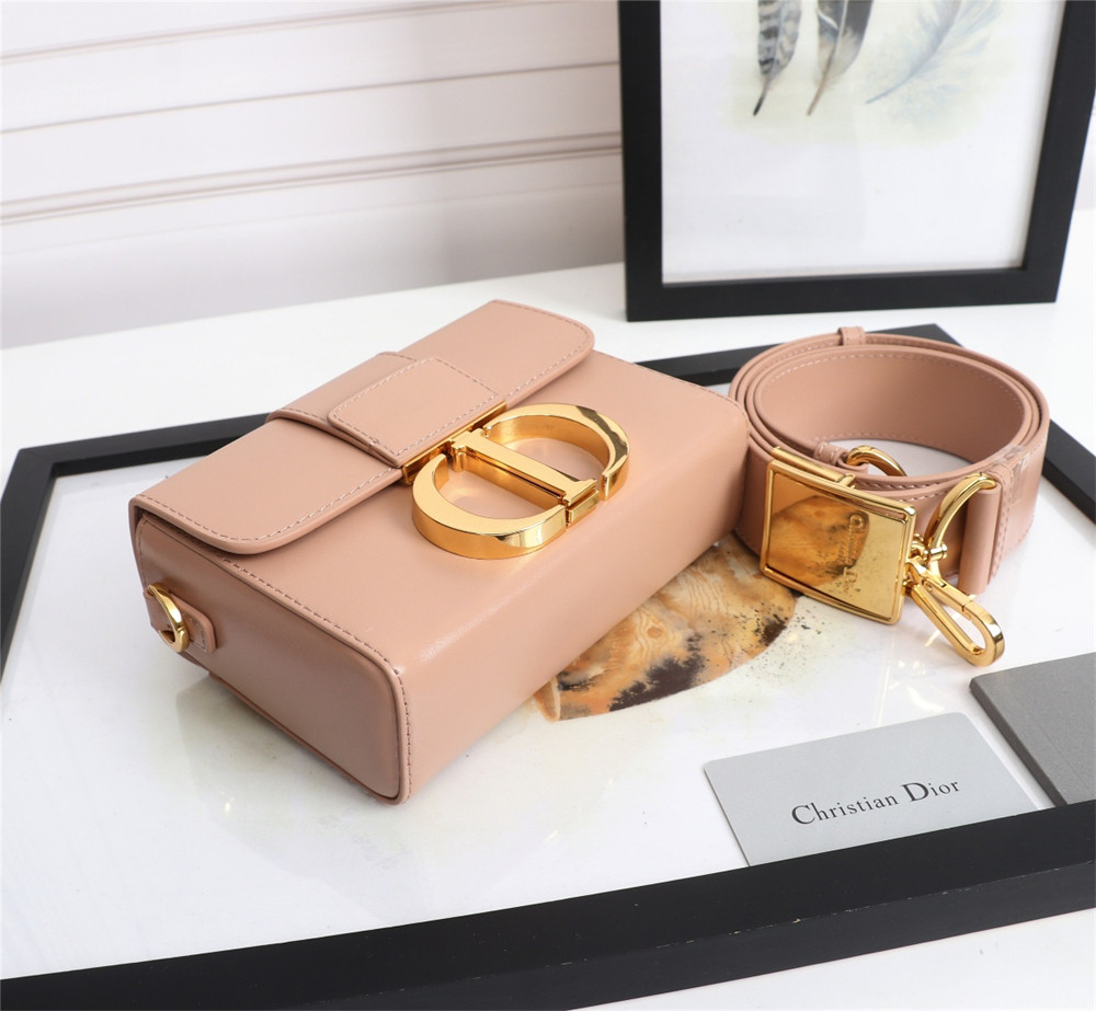 D*0r 30 MONTAIGNE CHAIN BAG LIGHT PINK