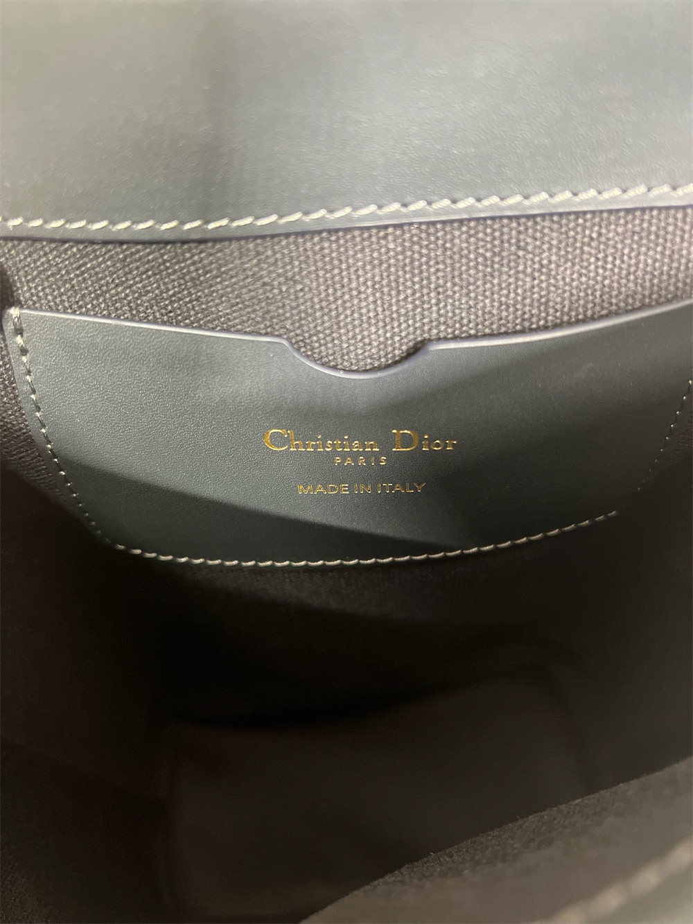 D*0r 30 Montaigne Large Chain Bucket Bag Oblique Jacquard and Calfskin