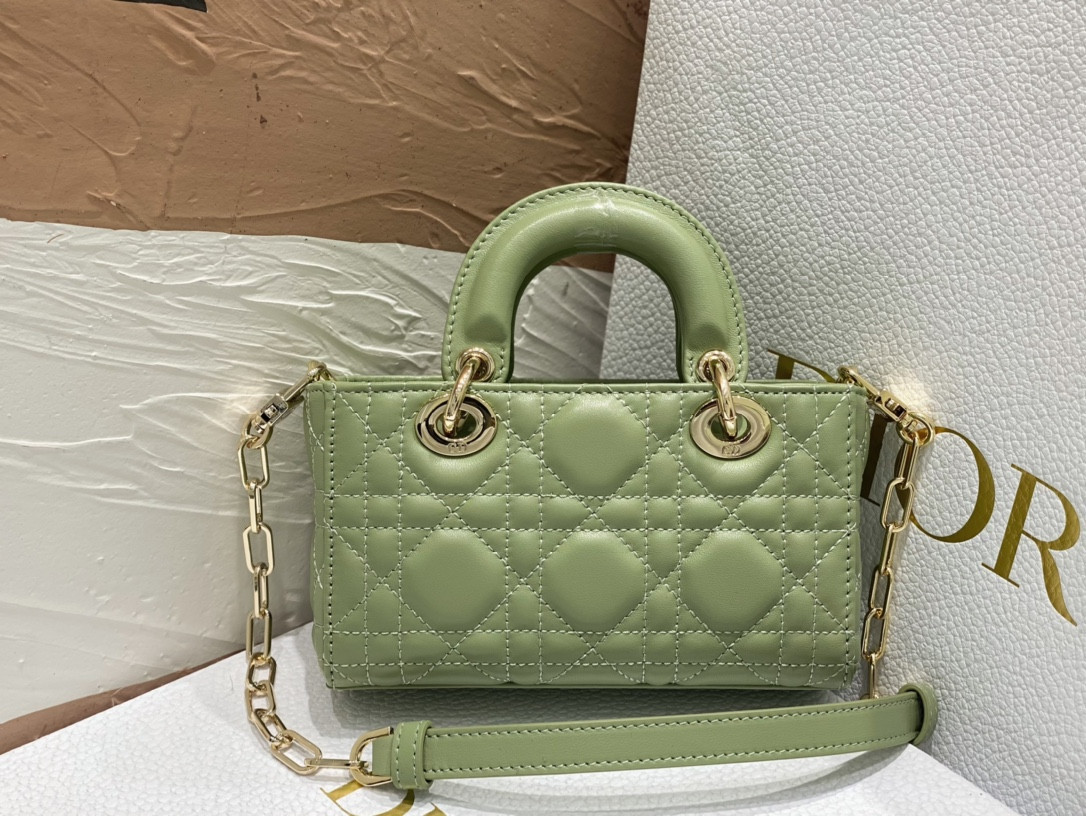 D*0r MINI LADY D-JOY BAG GREEN