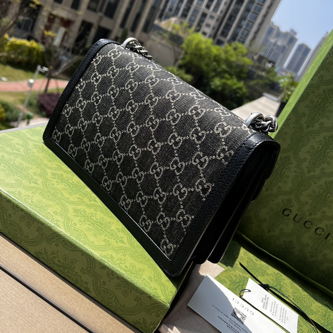 G*u*i DIONYSUS SMALL SHOULDER BAG 11"Wx7"Hx3.5"D