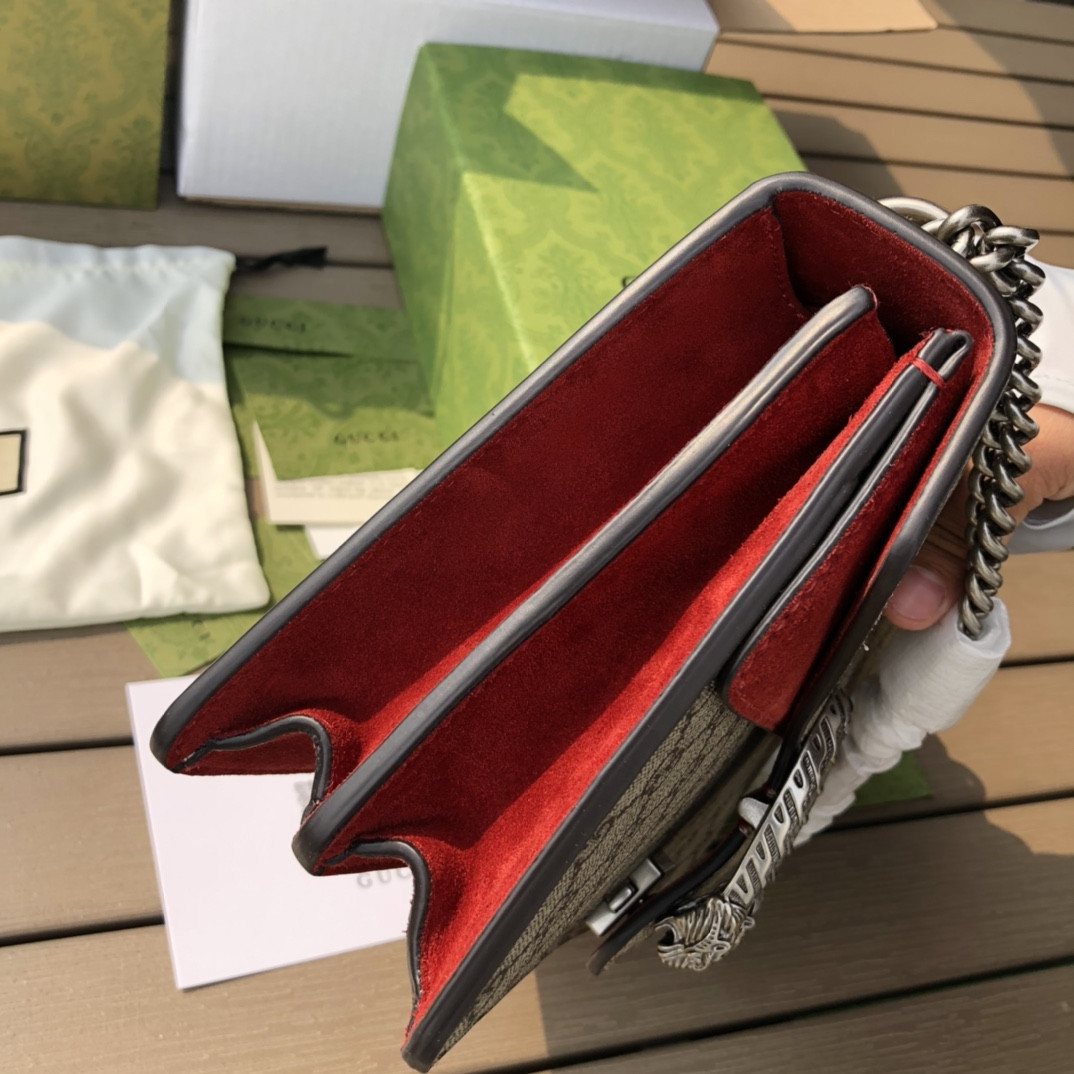 G*u*i DIONYSUS SMALL SHOULDER BAG 11"Wx7"Hx3.5"D