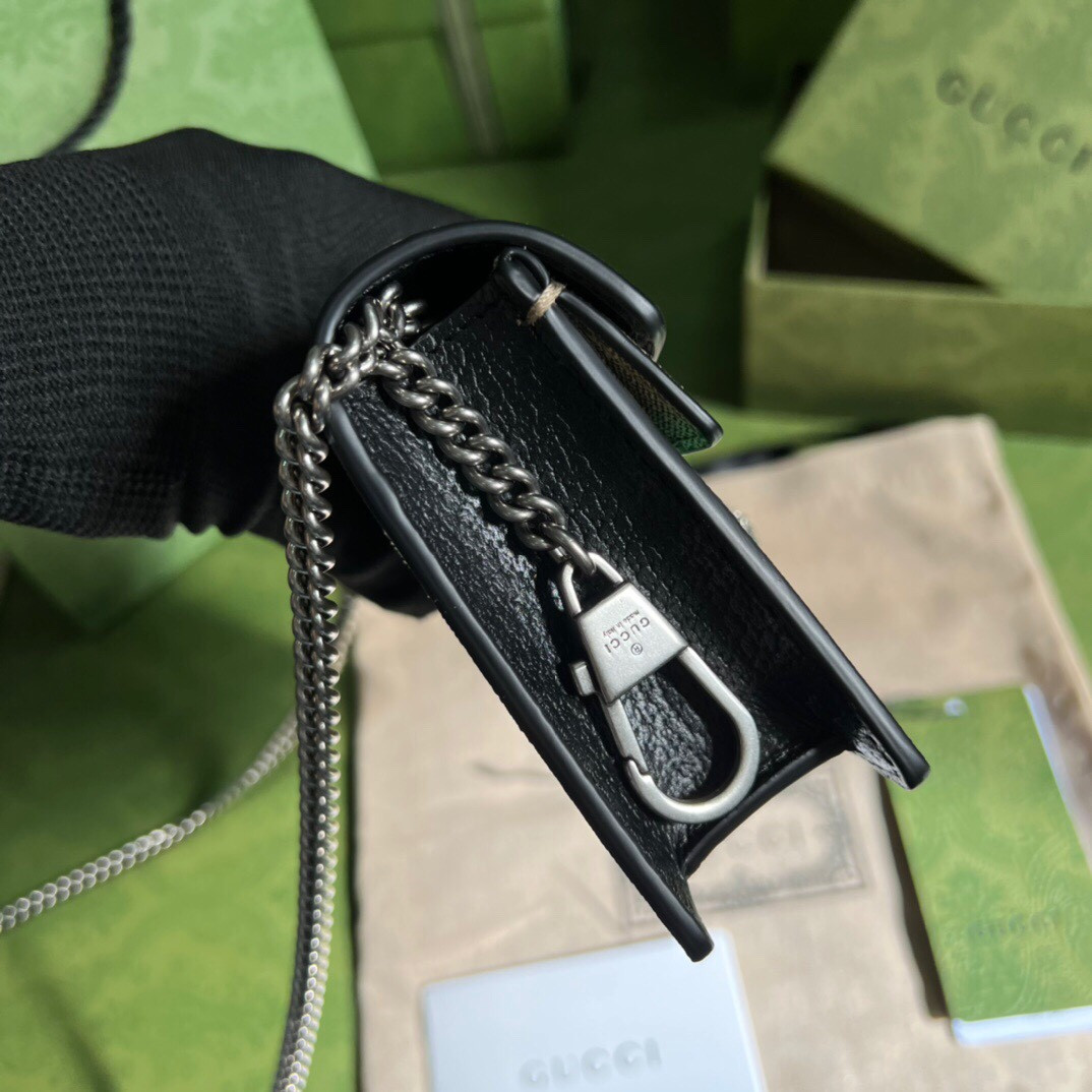 G*u*i DIONYSUS GG S*p*e S*pER MINI BAG 6.5"Wx3.9"Hx1.6"D