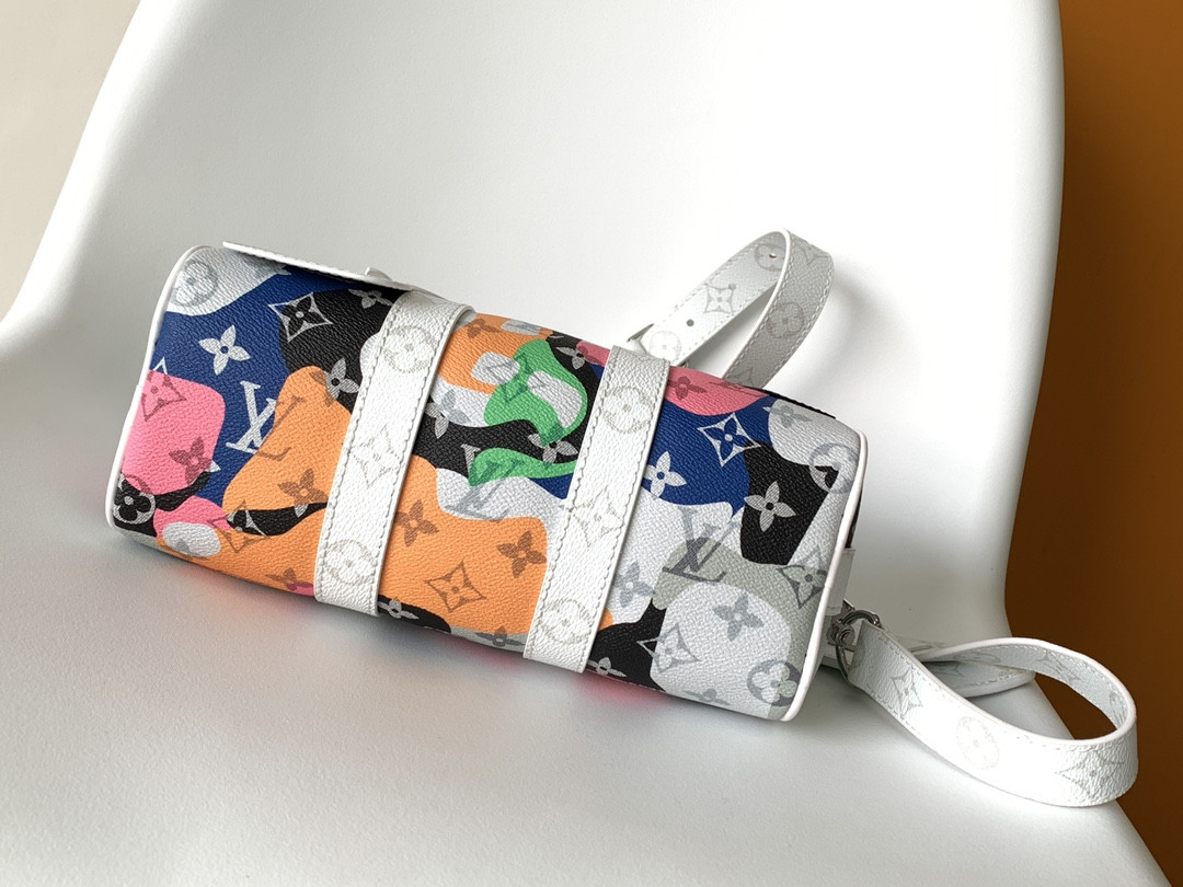 L0*is V*t0n Keepall Bandoulière 25 M46678 9.8 x 5.9 x 4.3 inches