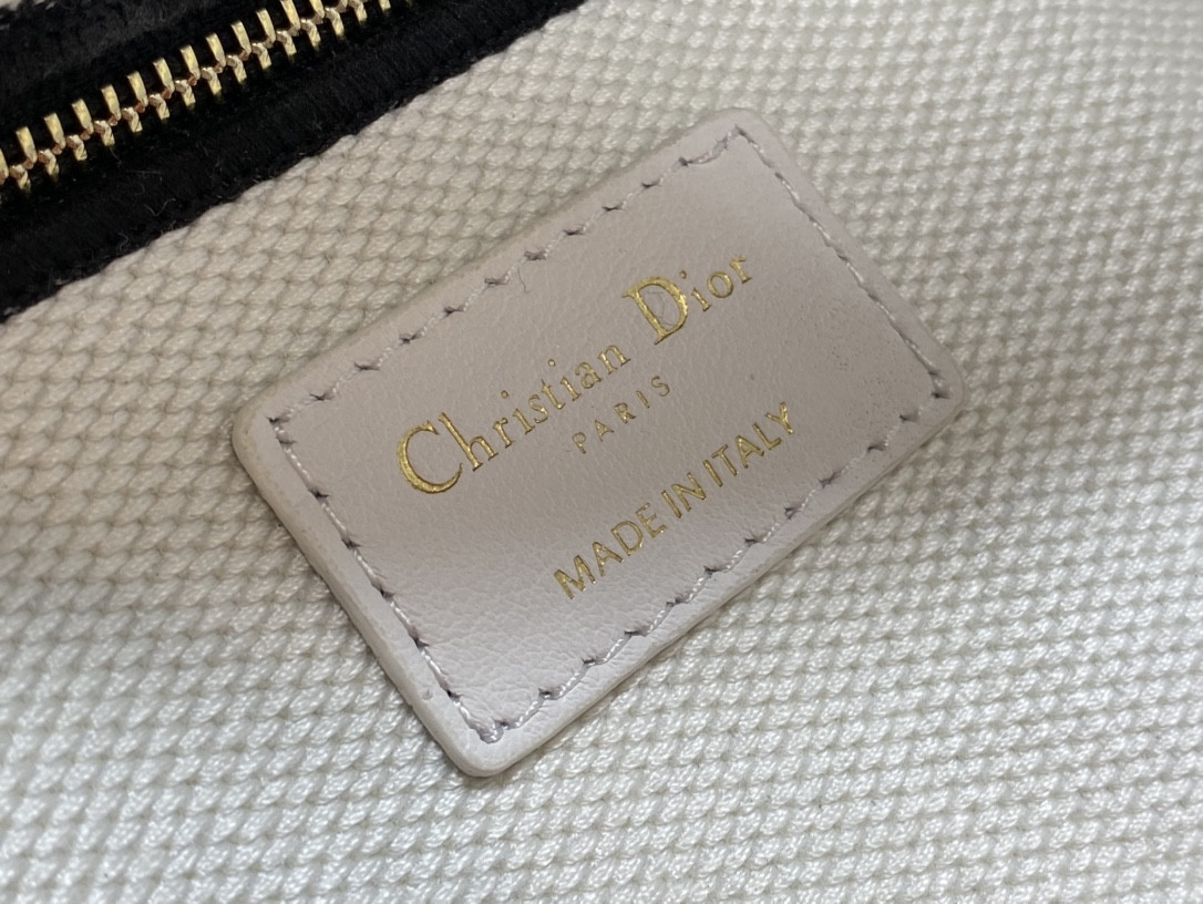 D*0r Lady D-Joy bag medium black white 26 x 13.5 x 5 cm