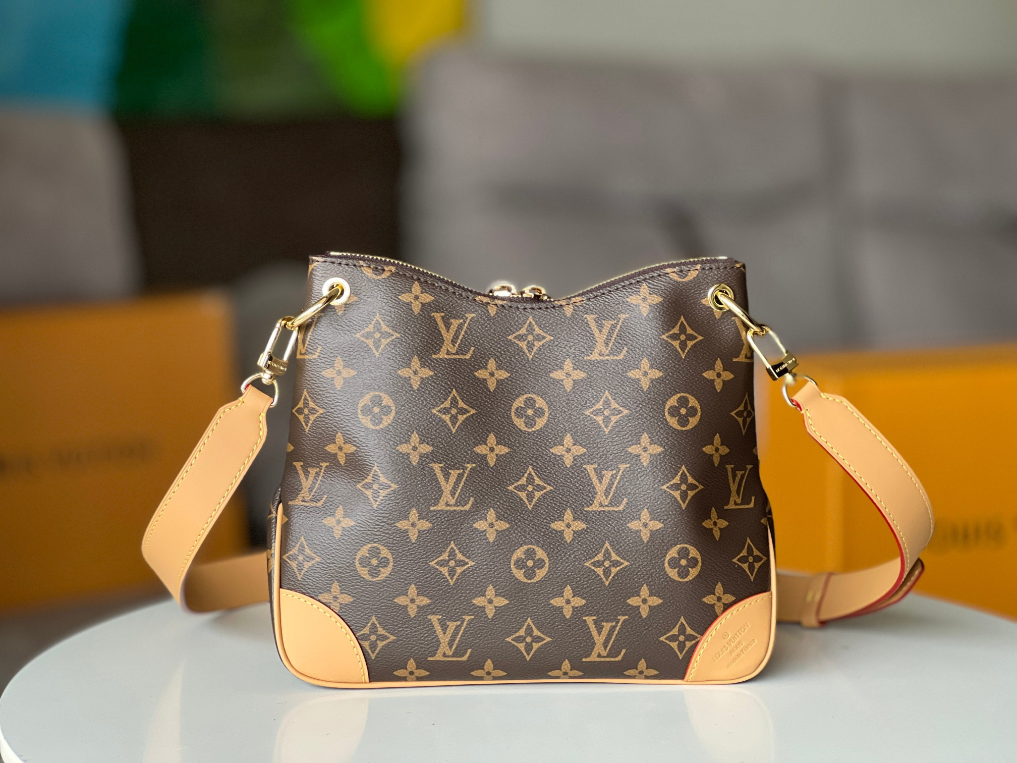 LV Odéon PM M45354 9.4x8.7x3.1 inches