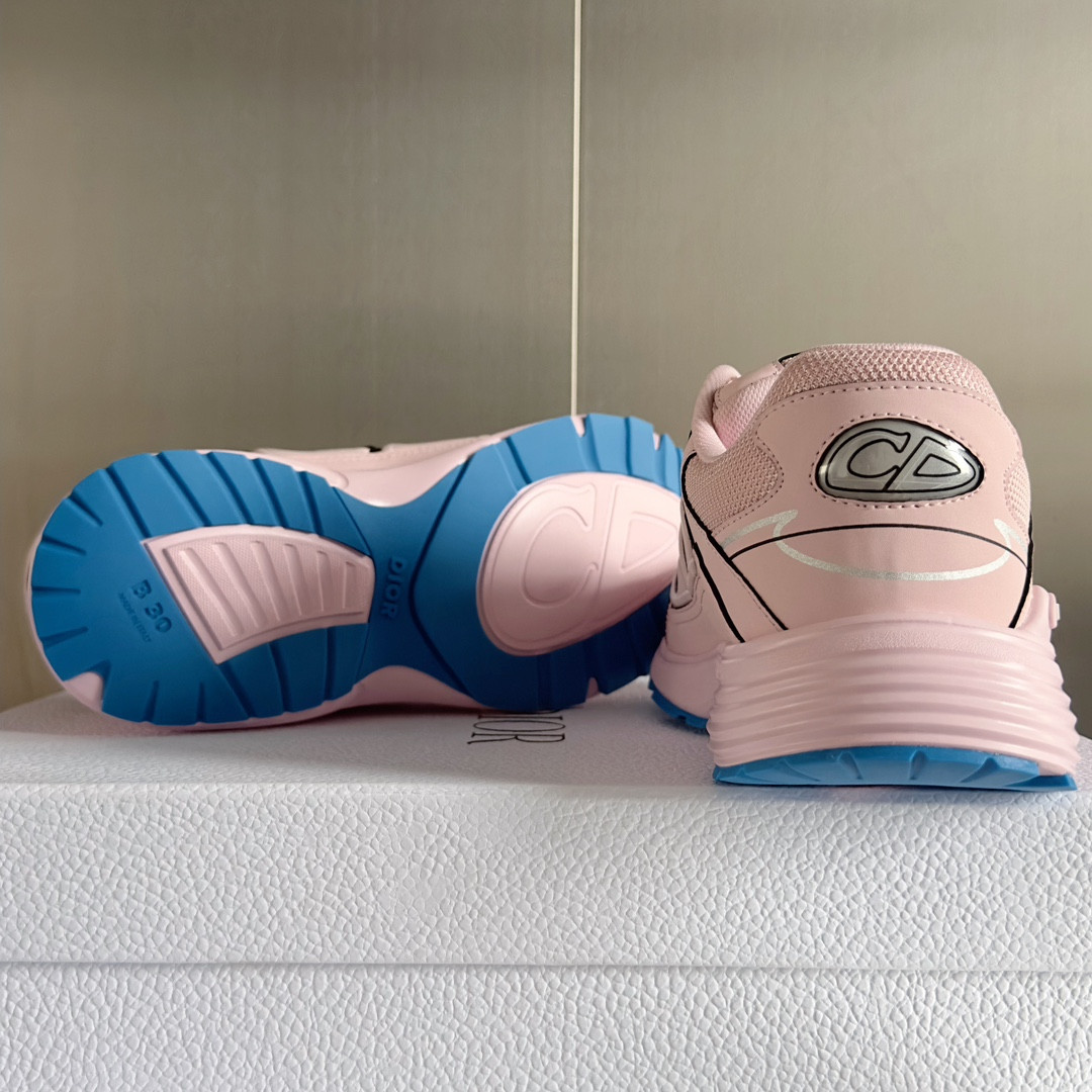 UA D*0r B30 Sneaker Pale Pink Mesh and Technical Fabric