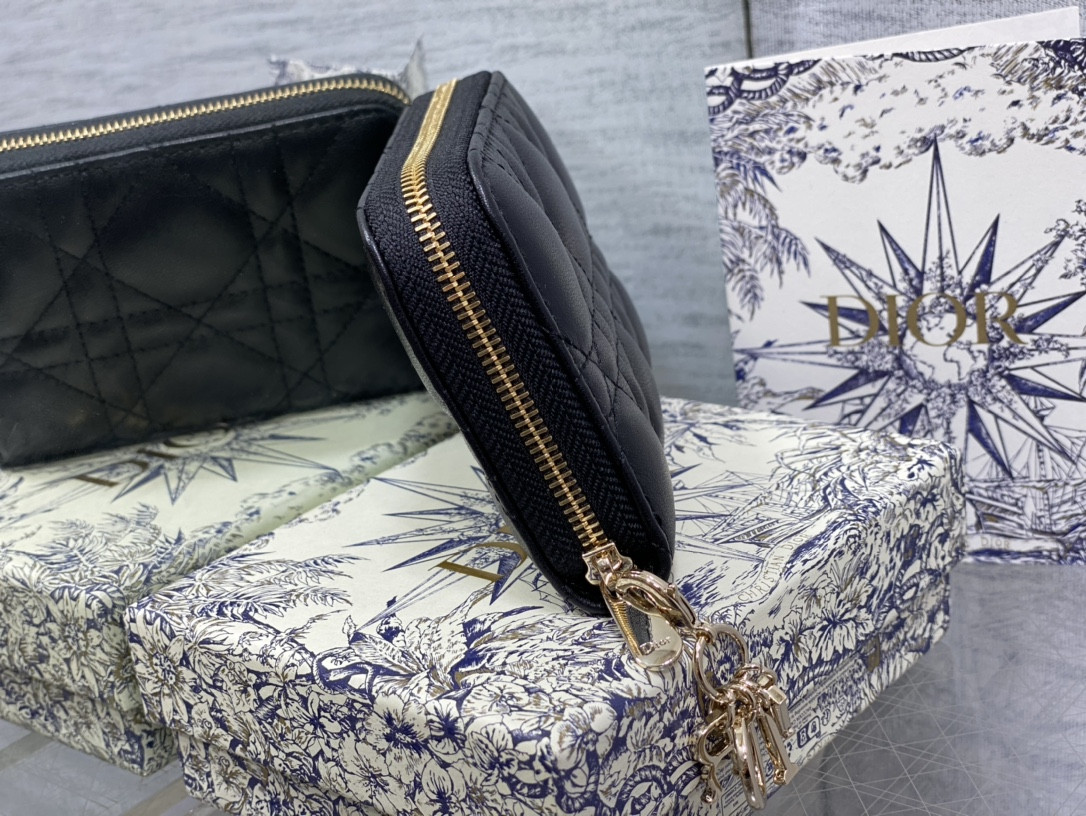 Lady D*0r Voyageur Small Coin Purse CARD HOLDER