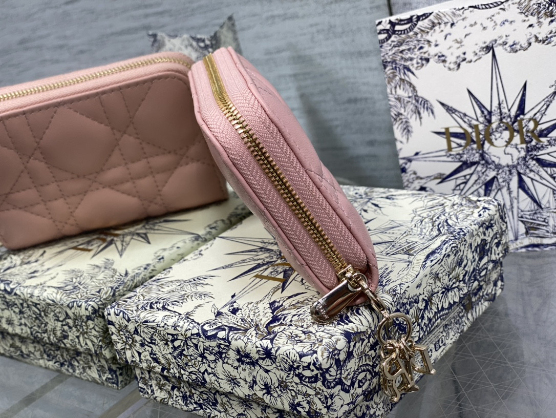 Lady D*0r Voyageur Small Coin Purse CARD HOLDER