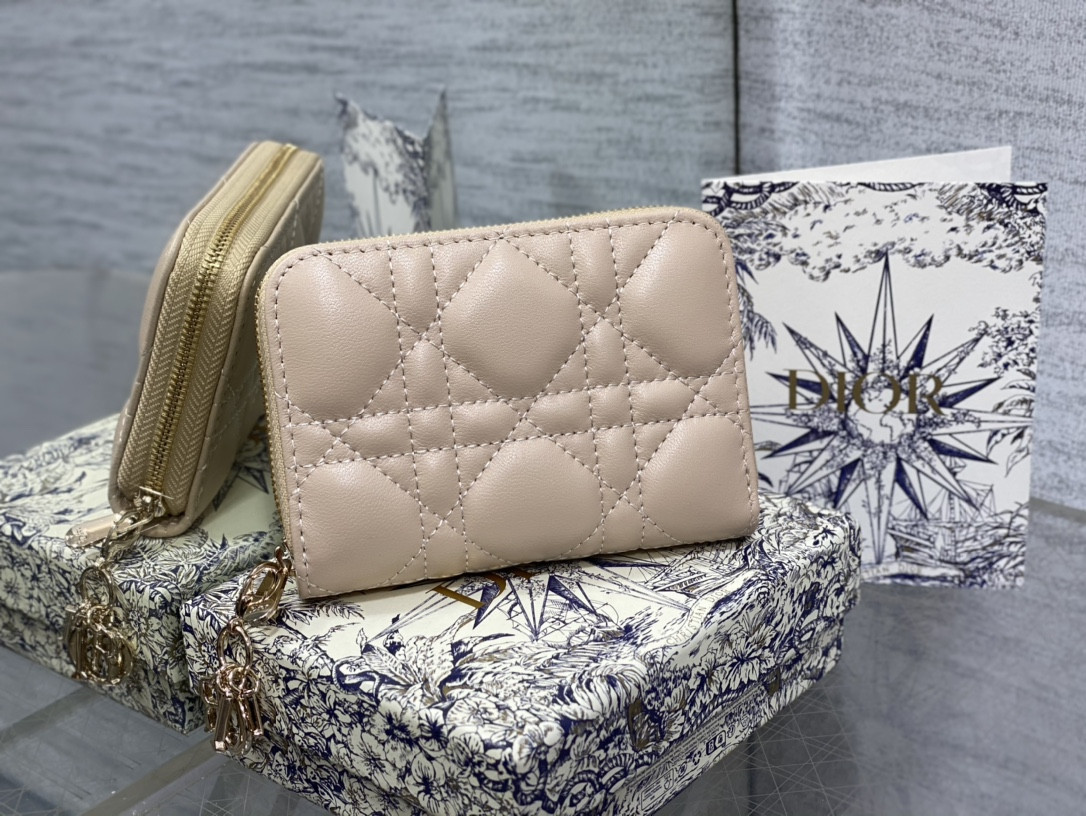 Lady D*0r Voyageur Small Coin Purse CARD HOLDER