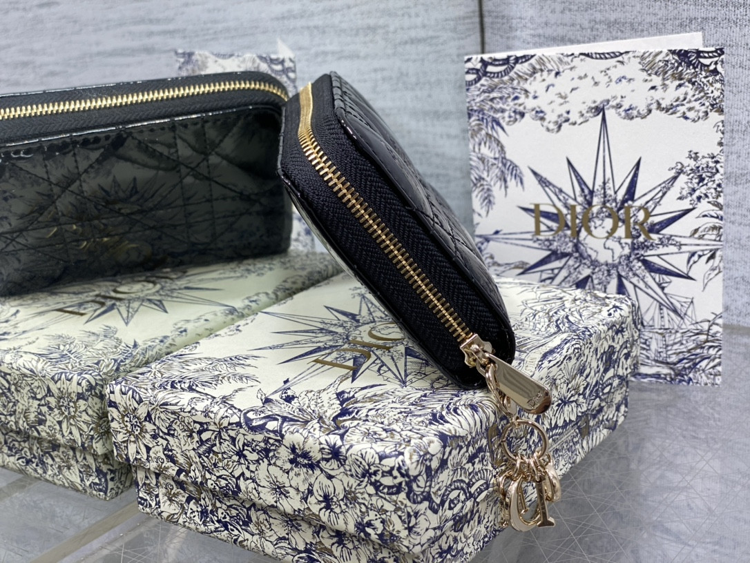 Lady D*0r Voyageur Small Coin Purse CARD HOLDER