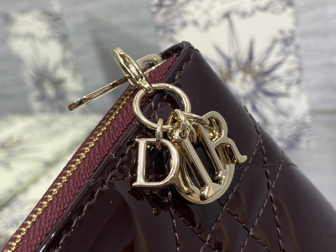 Lady D*0r Voyageur Small Coin Purse CARD HOLDER