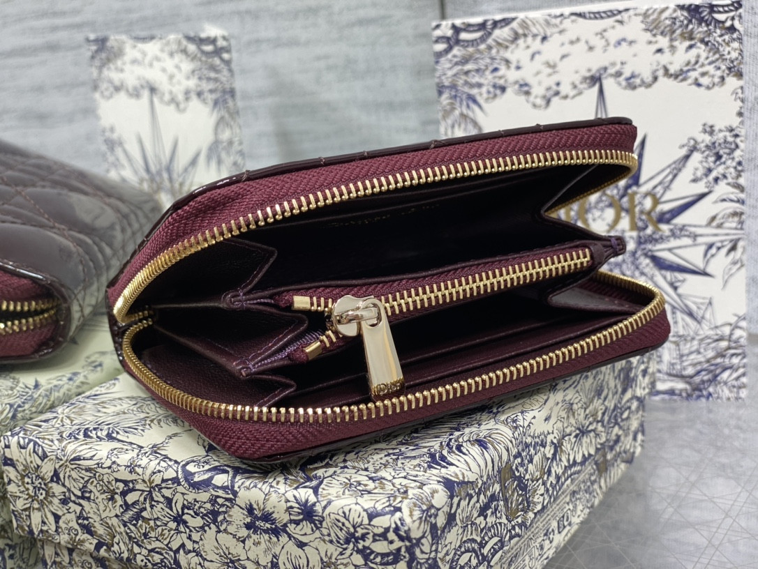 Lady D*0r Voyageur Small Coin Purse CARD HOLDER