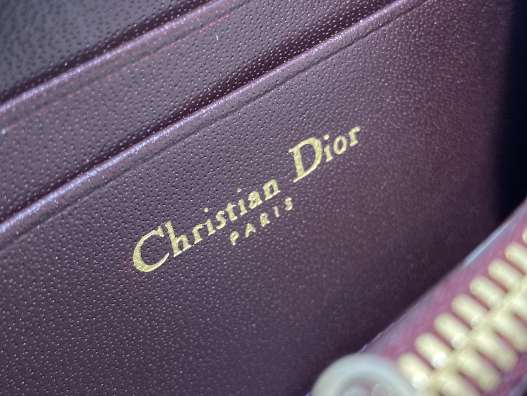 Lady D*0r Voyageur Small Coin Purse CARD HOLDER