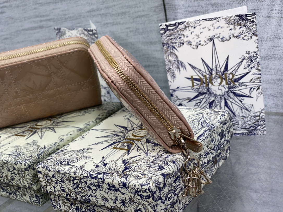 Lady D*0r Voyageur Small Coin Purse CARD HOLDER