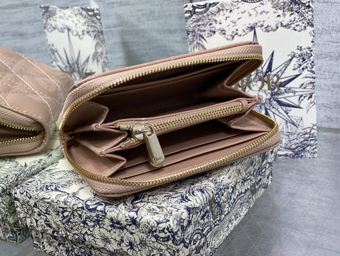 Lady D*0r Voyageur Small Coin Purse CARD HOLDER